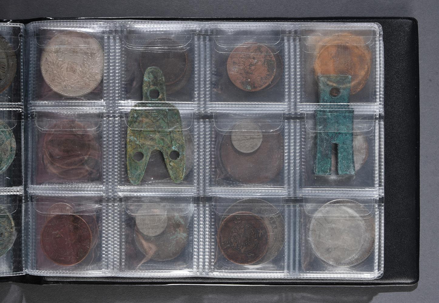 A booklet collection of Chinese coins - Image 13 of 18