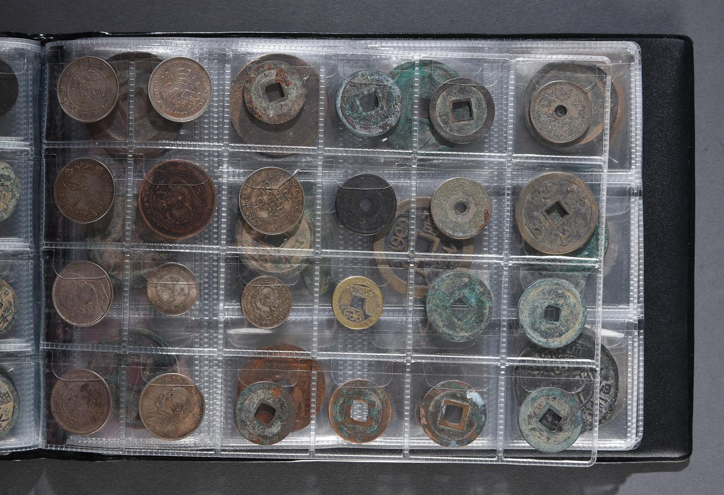 A booklet collection of Chinese coins - Image 11 of 18