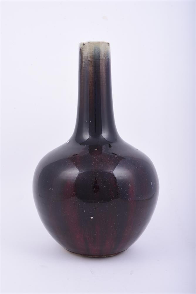 A Chinese Flambé bottle vase - Image 2 of 3