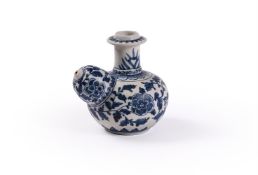 A Chinese blue and white Kendi