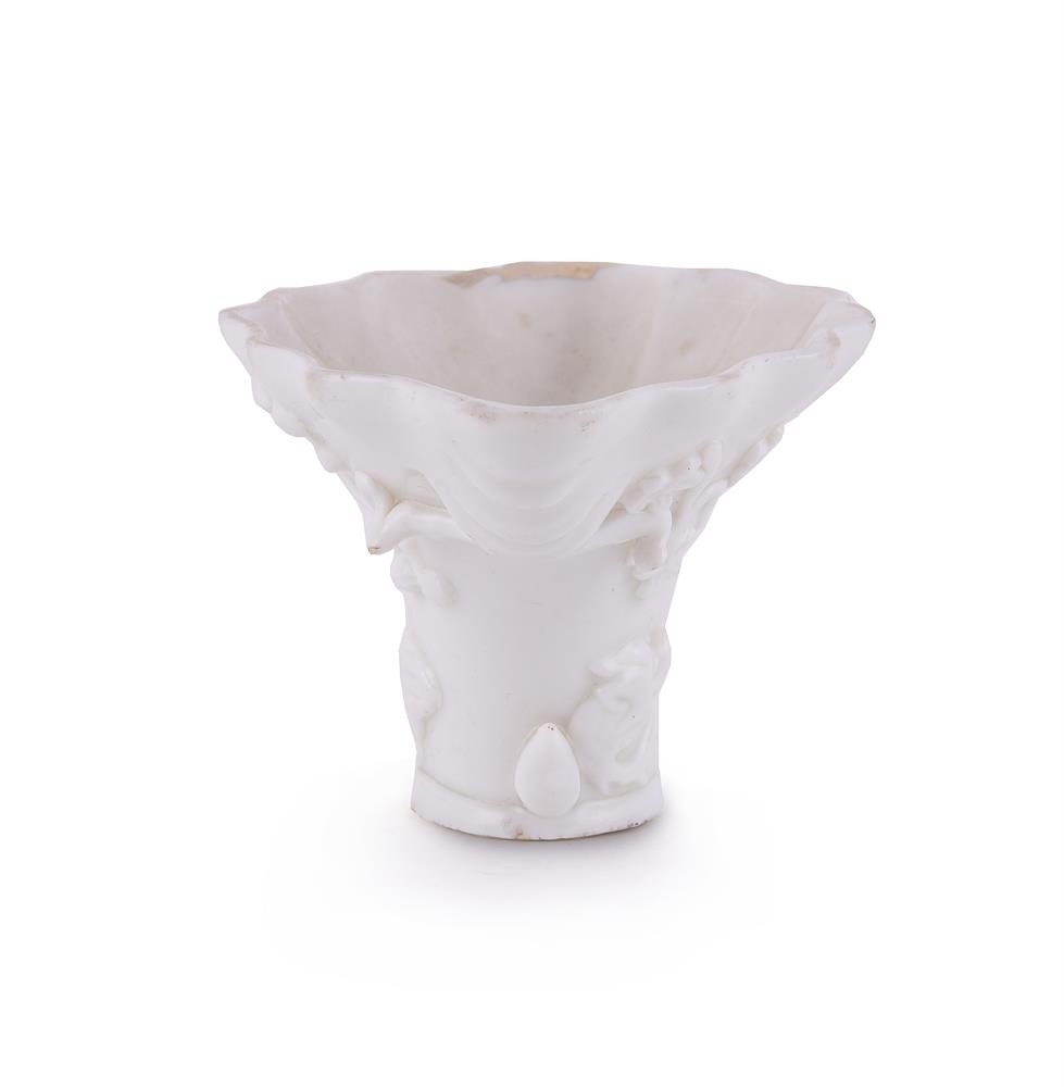 A Chinese Dehua libation cup - Image 2 of 5