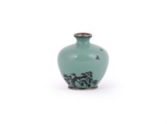 A small Japanese Cloisonné enamel Vase