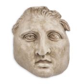 AN ITALIAN ROMAN STYLE TERRACOTTA MASK ROME, CIRCA 1930