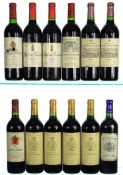 Mixed Case of Reds from Bordeaux & Lebanon