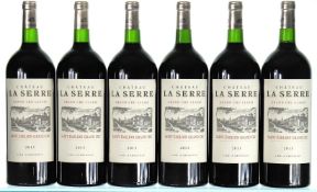 ß 2013 Chateau La Serre Grand Cru Classe, Saint-Emilion (Magnums) - In Bond