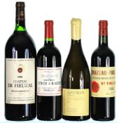 A Very Fine Mixed Case of Red Bordeaux and White Burgundy (Mixed Formats)