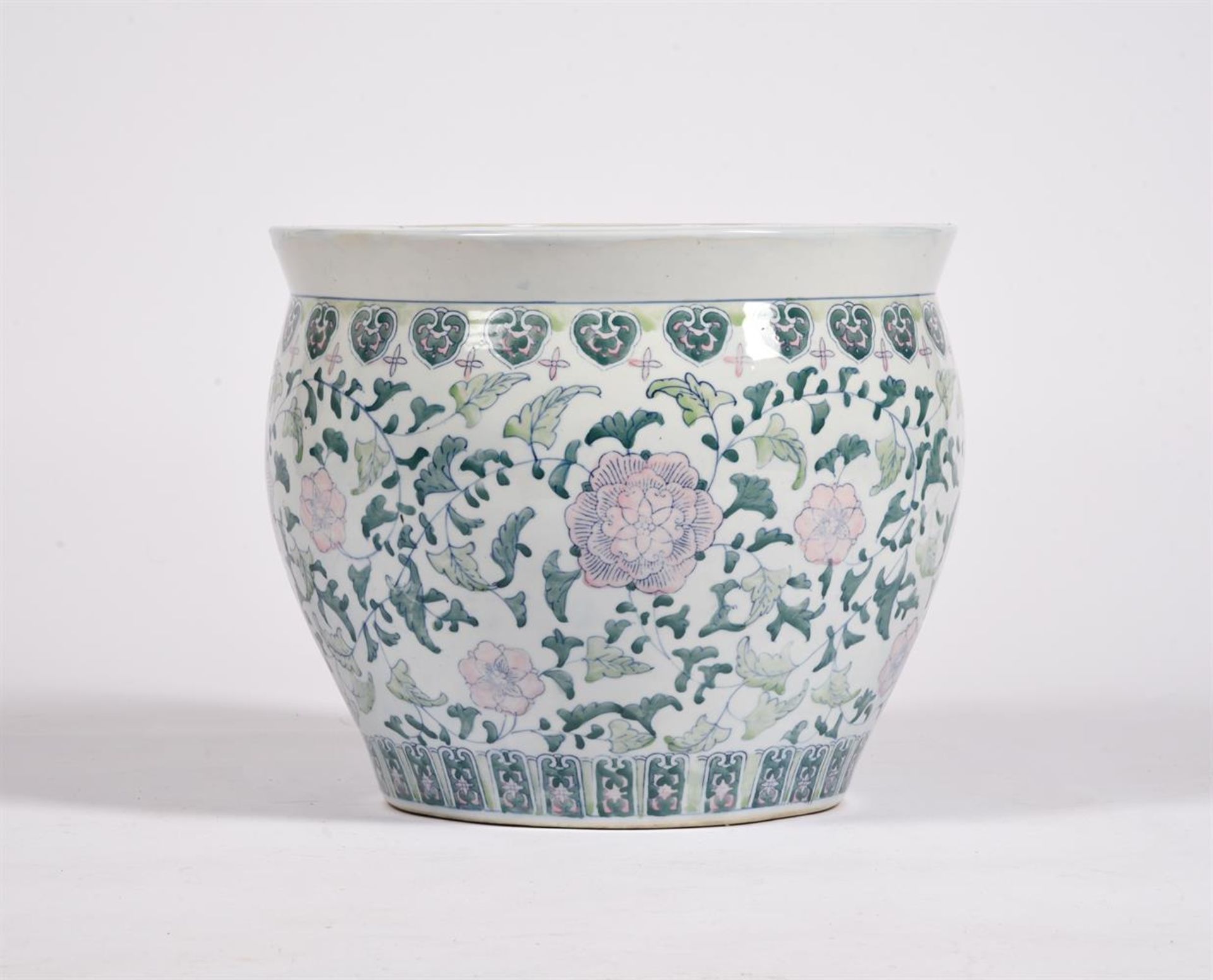 TWO LARGE MODERN CHINESE GOLDFISH BOWLS - Image 3 of 8