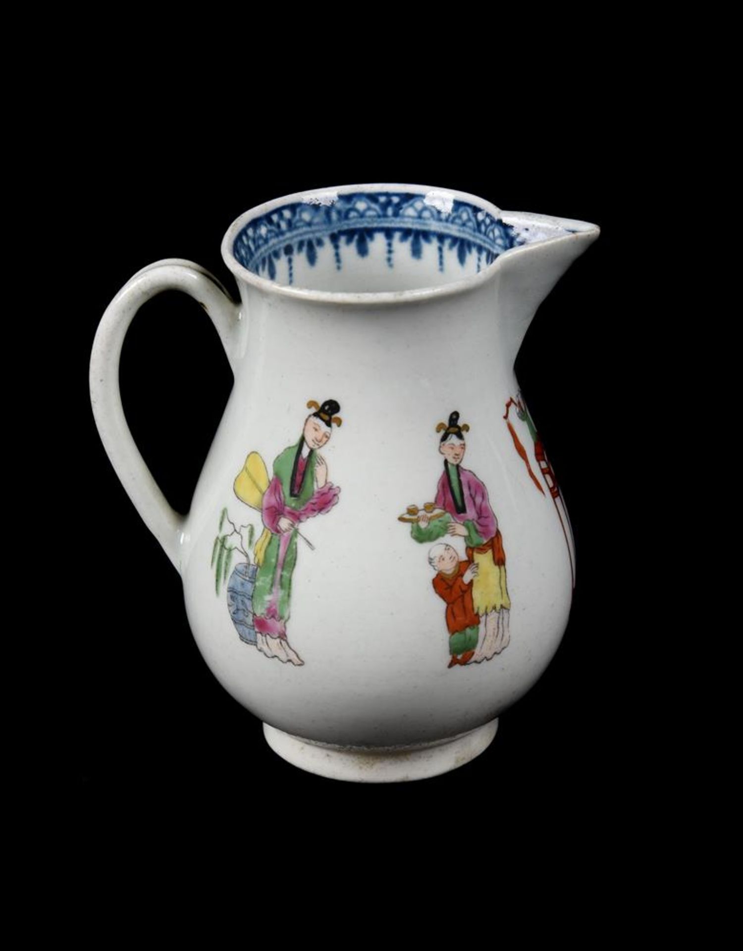 SIX ITEMS OF WORCESTER 'STAND' PATTERN PORCELAIN - Image 2 of 2