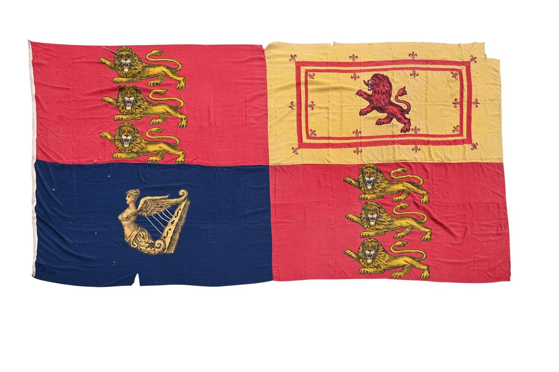 A ROYAL STANDARD FLAG