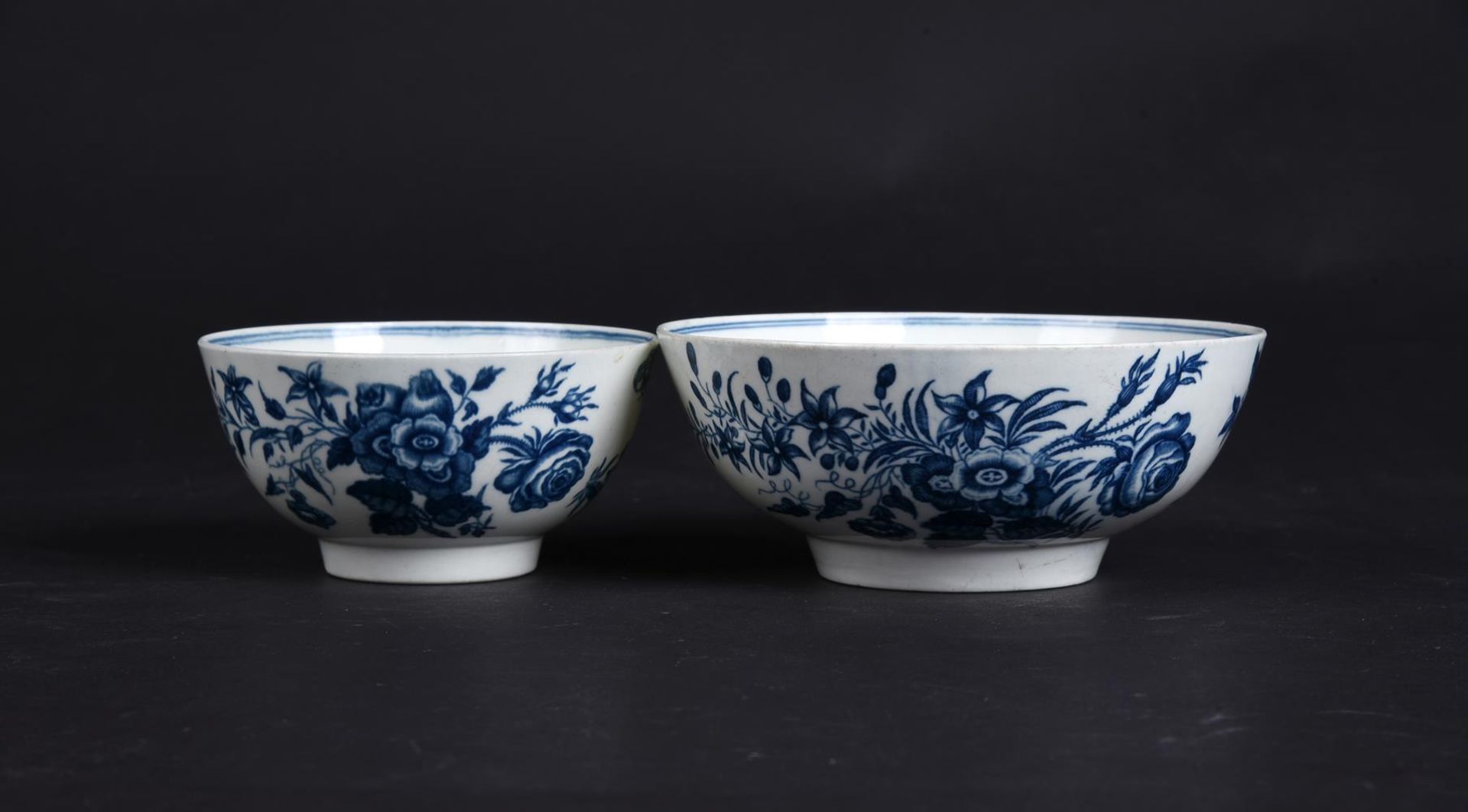 A SELECTION OF MOSTLY WORCESTER BLUE AND WHITE PRINTED PORCELAIN - Image 9 of 10