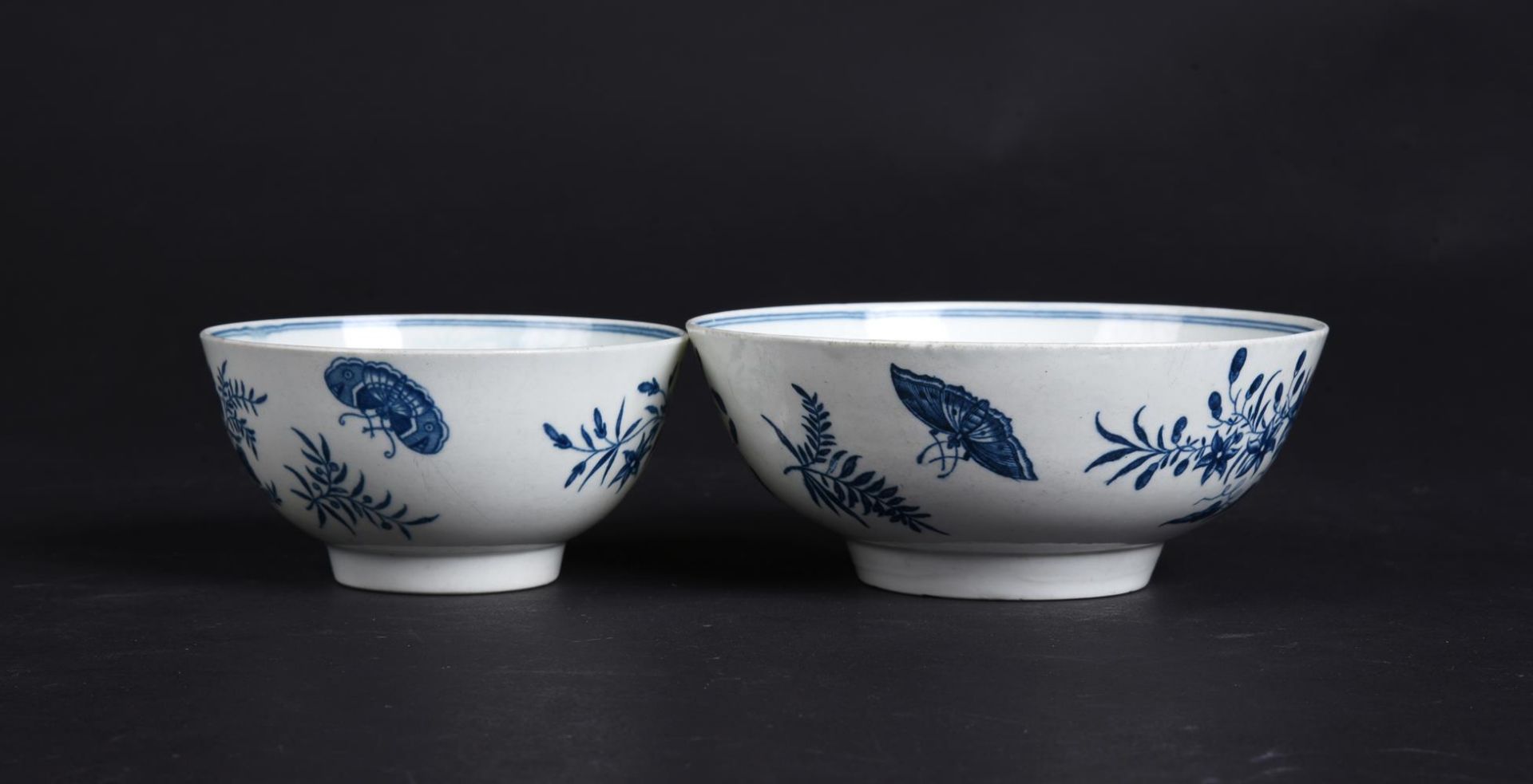 A SELECTION OF MOSTLY WORCESTER BLUE AND WHITE PRINTED PORCELAIN - Image 10 of 10