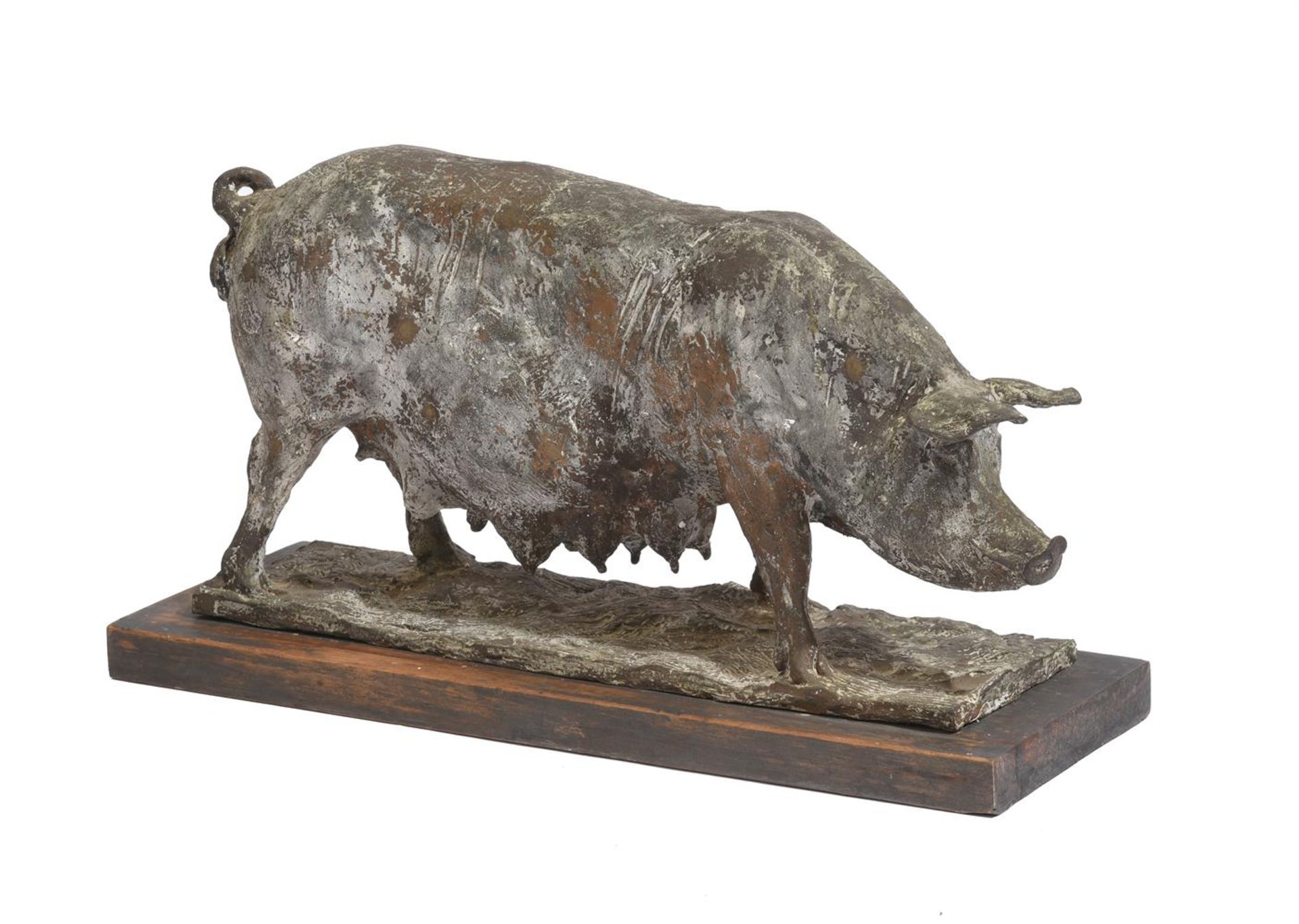 λ RICHARD COWDY (BRITISH 20TH/21ST CENTURY), MOTHER PIG