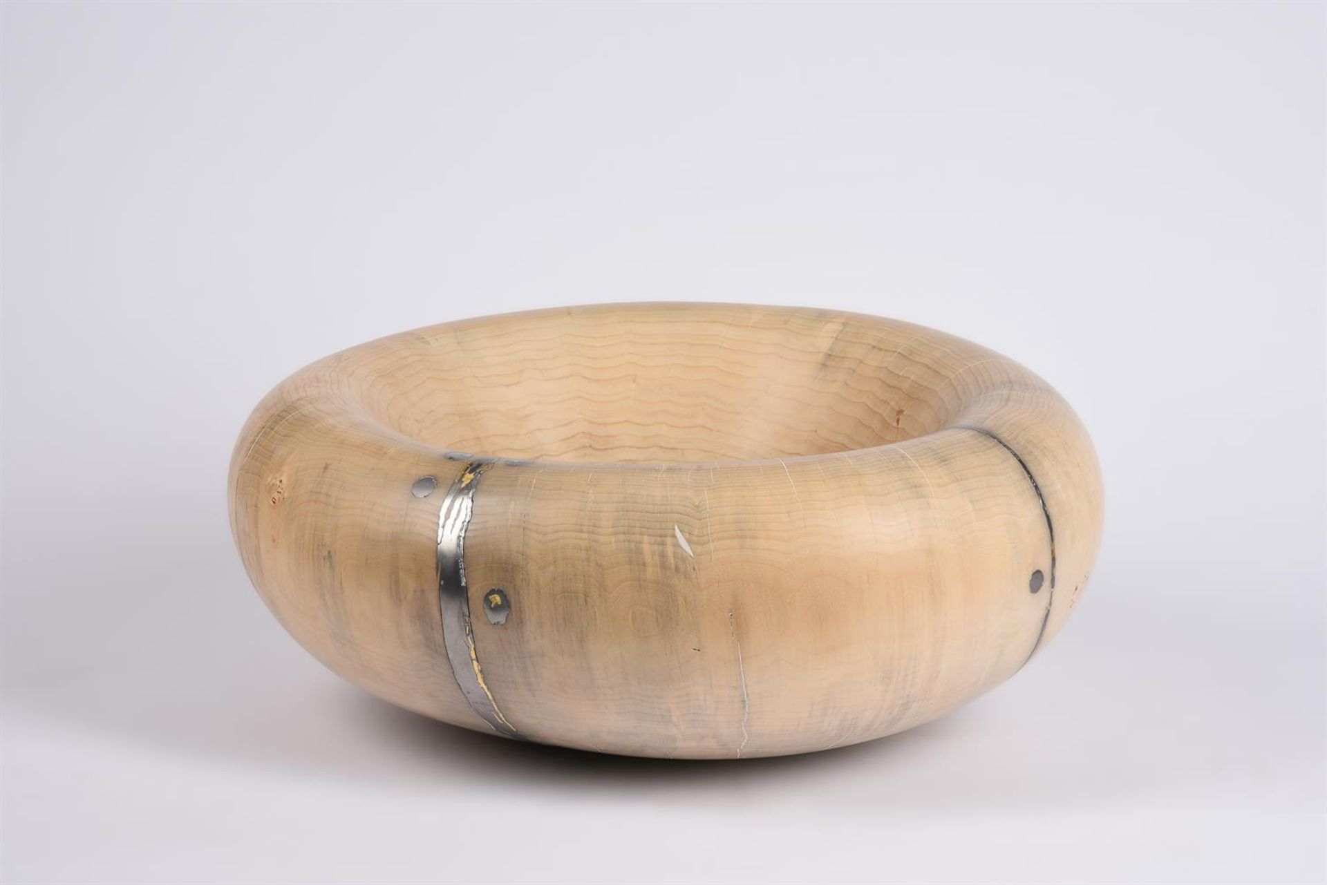 λ JP (20TH/21ST CENTURY); A TURNED WOOD BOWL - Bild 3 aus 3