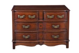 A CONTINENTAL CHESTNUT COMMODE, PROBABLY FRENCH