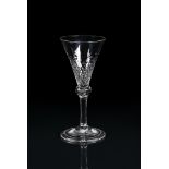 A LARGE BALUSTER GOBLET