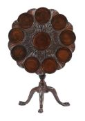 A MAHOGANY SUPPER TABLE IN GEORGE III IRISH STYLE