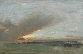 ALBERT GOODWIN (BRITISH 1845-1932), SUNSET