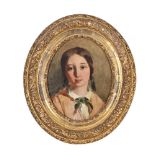 JOHN ADAM HOUSTON (BRITISH 1812-1884), A YOUNG GIRL