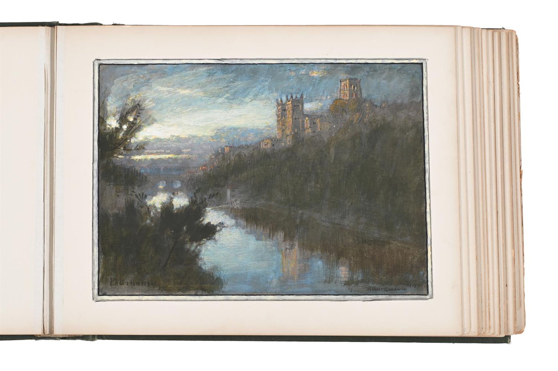 ALBERT GOODWIN (BRITISH 1845-1932), DURHAM - Bild 2 aus 2