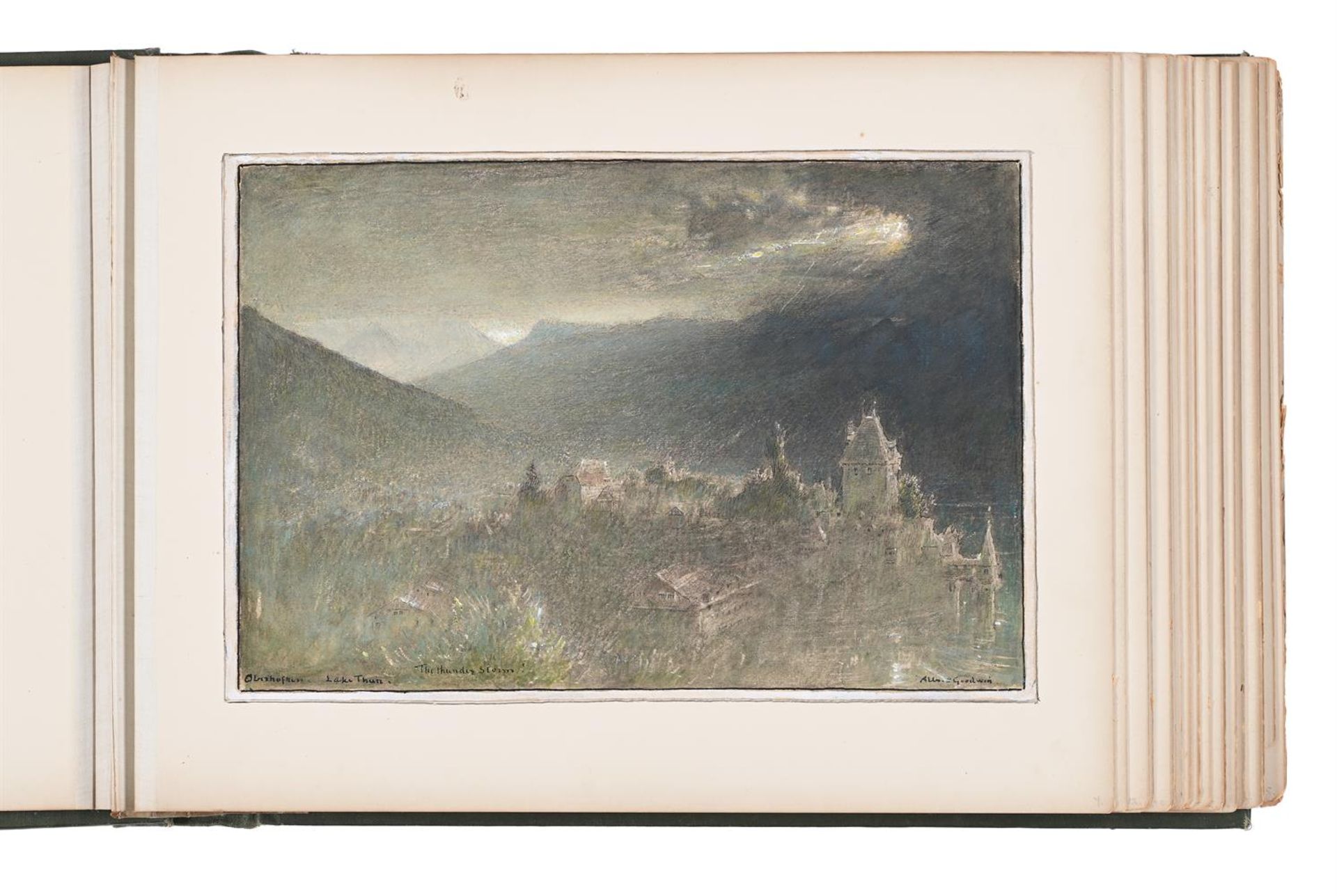 ALBERT GOODWIN (BRITISH 1845-1932), THE THUNDERSTORM - Bild 2 aus 2