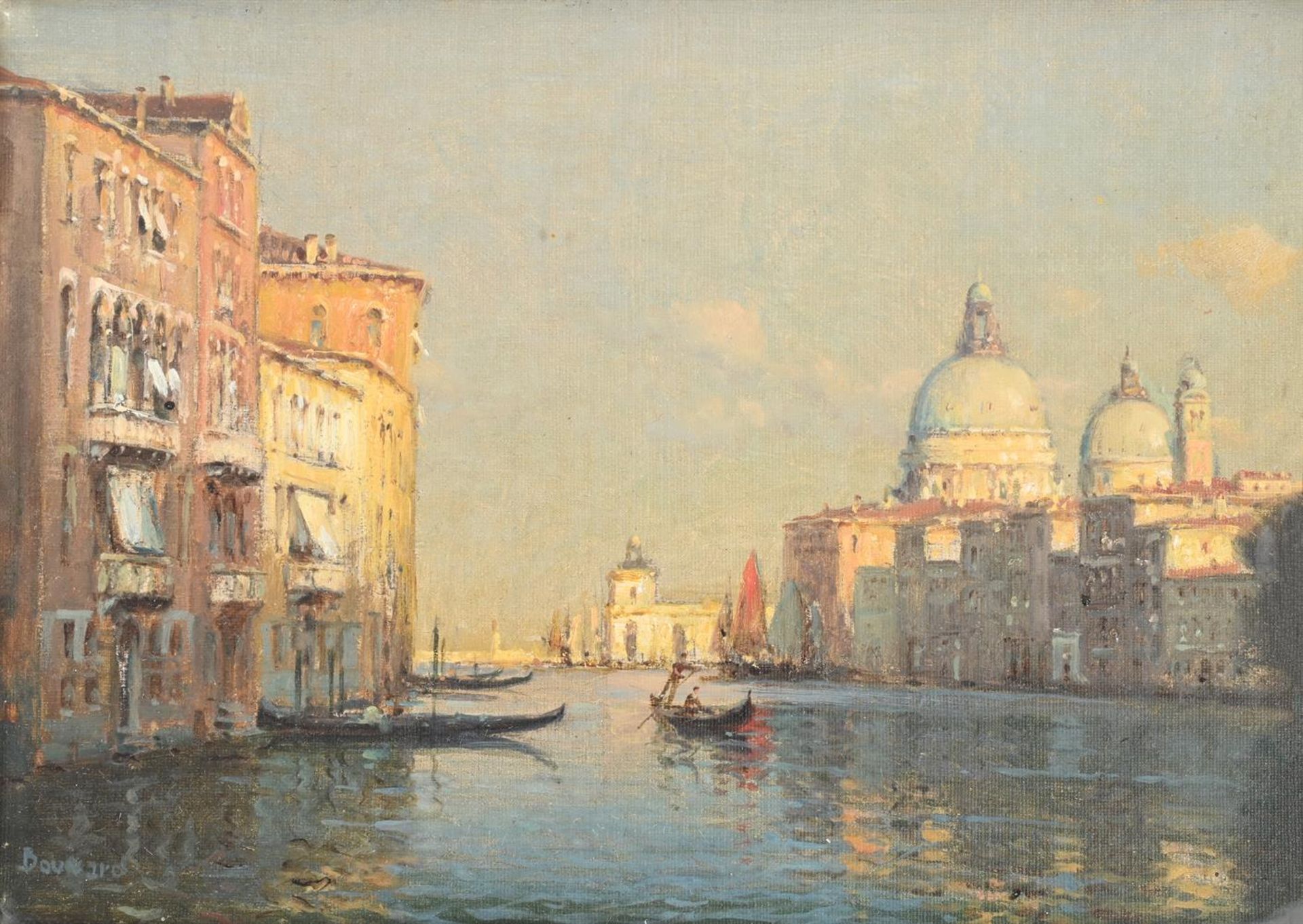 λ ANTOINE BOUVARD (FRENCH 1870-1956), A PAIR OF VENETIAN VIEWS (2) - Image 3 of 7