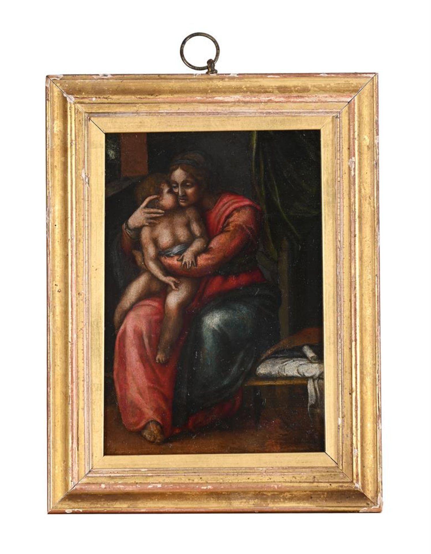 FOLLOWER OF MARCELLO VENUSTI, THE VIRGIN AND CHILD - Bild 2 aus 3