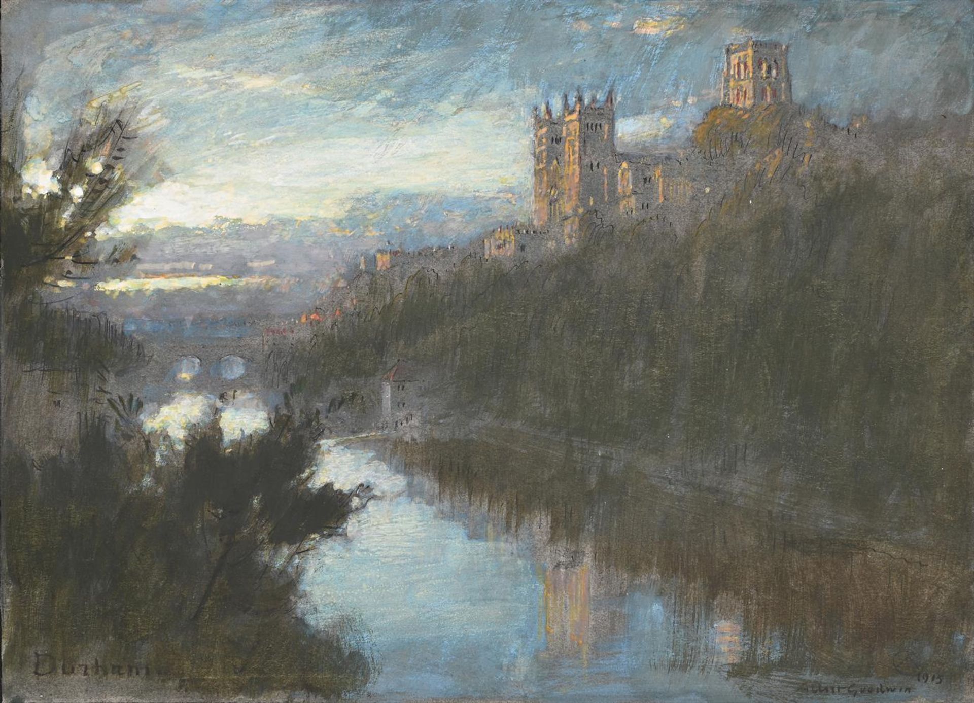 ALBERT GOODWIN (BRITISH 1845-1932), DURHAM