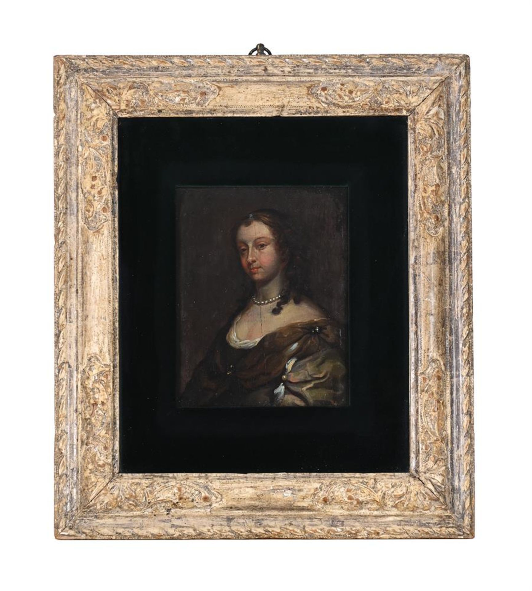 ENGLISH SCHOOL (17TH CENTURY), PORTRAIT OF A LADY, PROBABLY APHRA BEHN (1640-1689) - Image 2 of 3