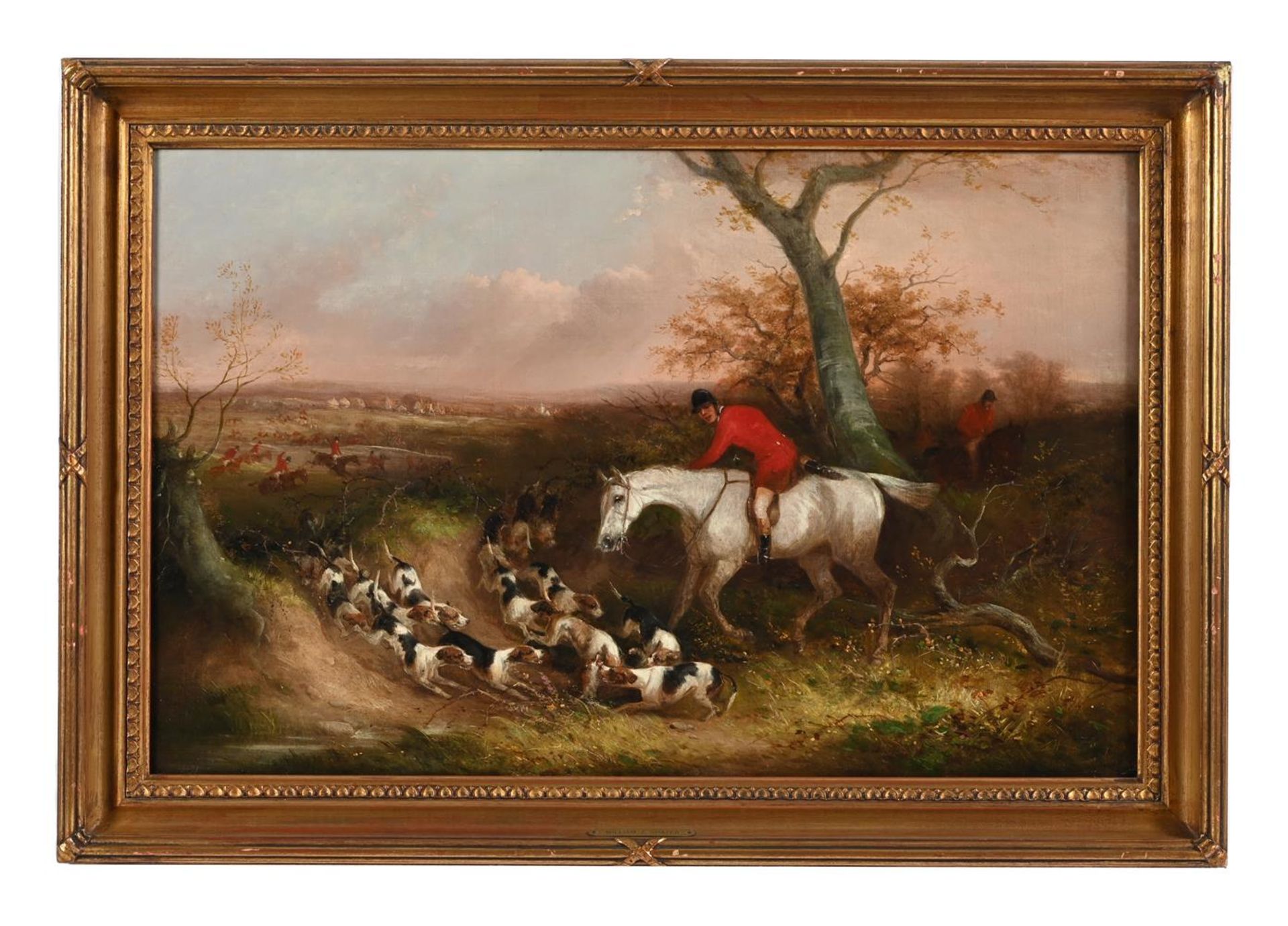 WILLIAM JOSEPH SHAYER (BRITISH 1811-1892), THE MEET; AND CLOSING IN (2) - Image 3 of 6