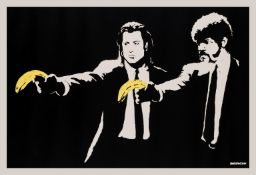 λ Banksy (b.1974), Pulp Fiction