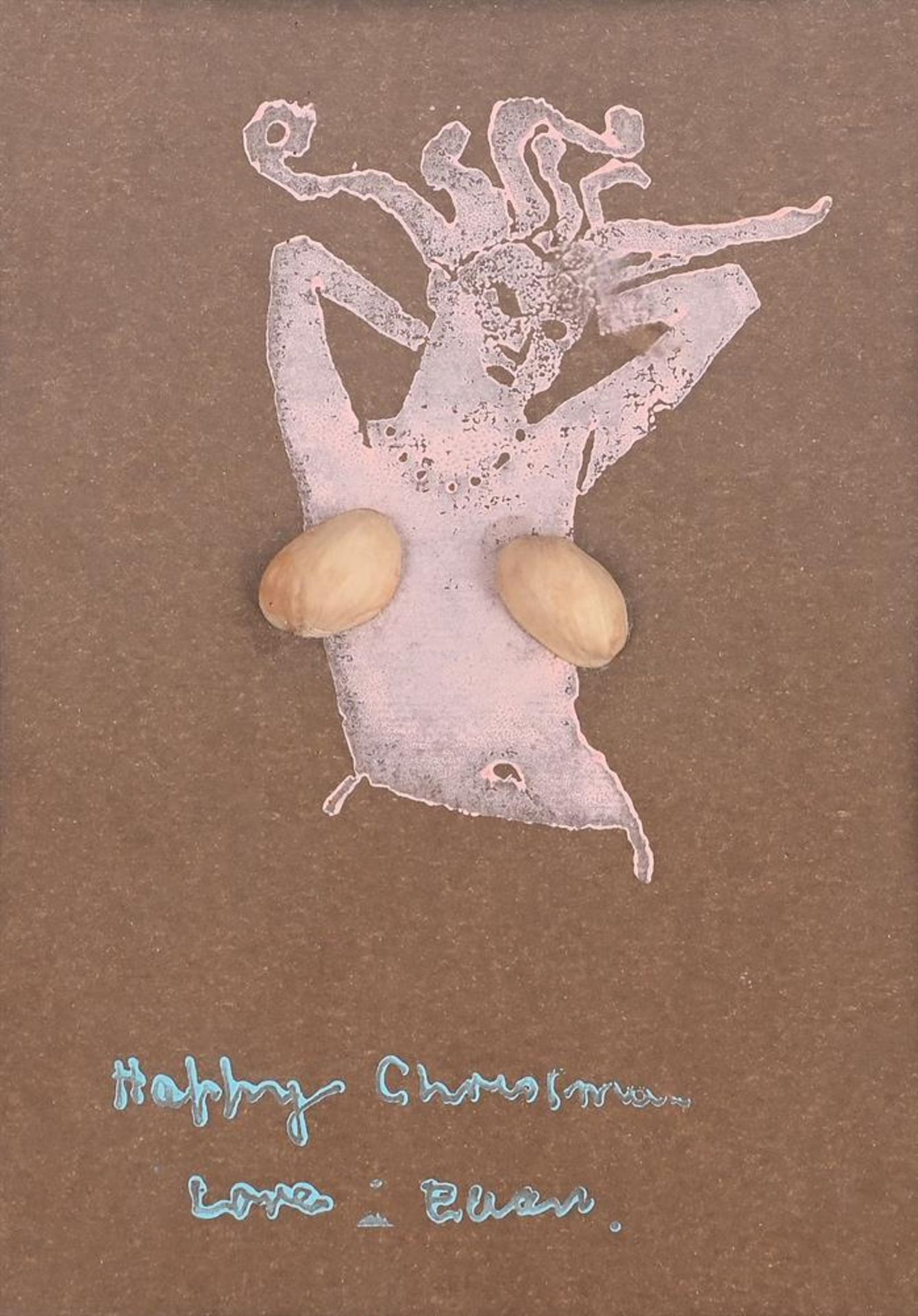 λ EUAN UGLOW (BRITISH 1932-2000), TWO CHRISTMAS CARDS (2) - Image 3 of 4