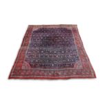 A LARGE BIDJAR CARPET, OF OVERALL DESIGN, approximately 546 x 459cm