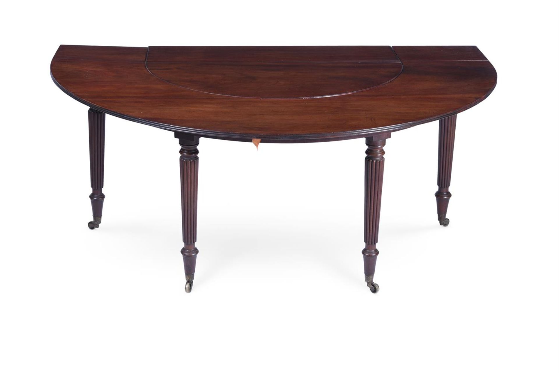 A REGENCY MAHOGANY HUNT TABLEIN THE MANNER OF GILLOWS, CIRCA 1820 - Image 3 of 4