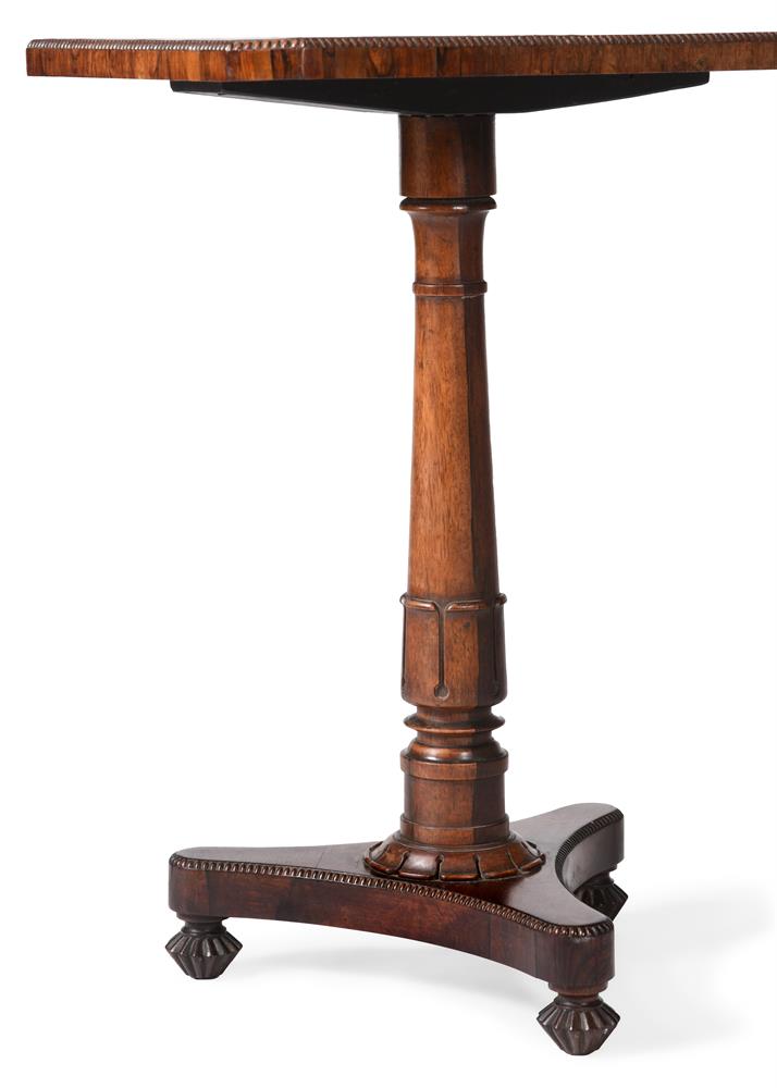 Y A WILLIAM IV ROSEWOOD GAMES AND OCCASIONAL TABLE, CIRCA 1830 - Image 5 of 6