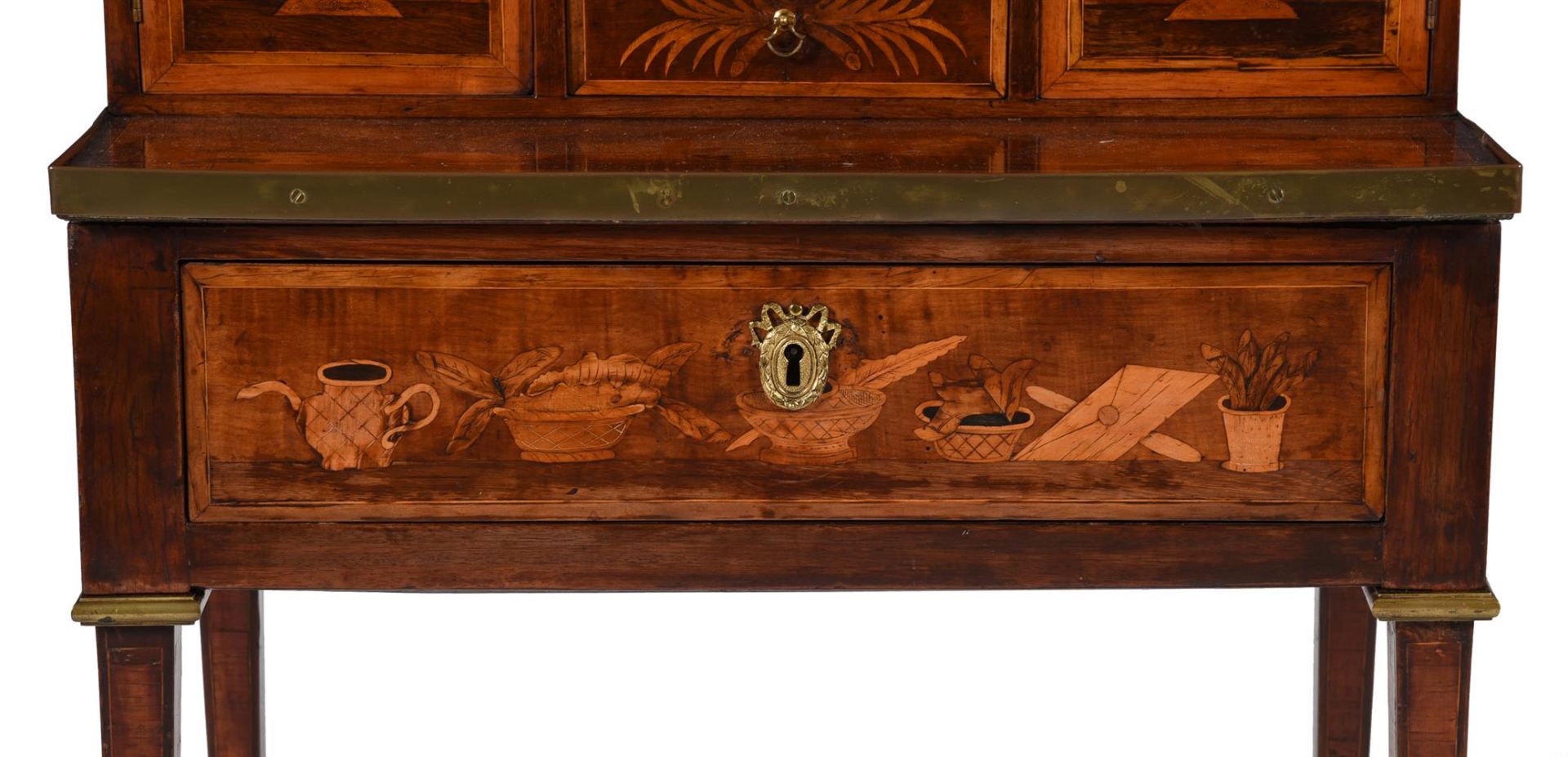 Y A LOUIS XVI MARQUETRY AND PARQUETRY BONHEUR DU JOUR, CIRCA 1785 - Bild 6 aus 7