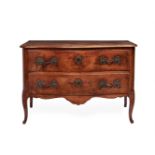 A LOUIS XV FRUITWOOD COMMODE, IN THE MANNER OF JEAN-FRANÇOIS HACHE, MID 18TH CENTURY