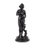 AFTER THE ANTIQUE, A LARGE BRONZE FIGURE OF THE VENUS DE' MEDICI, ITALIAN OR FRENCH, 19TH CENTURY