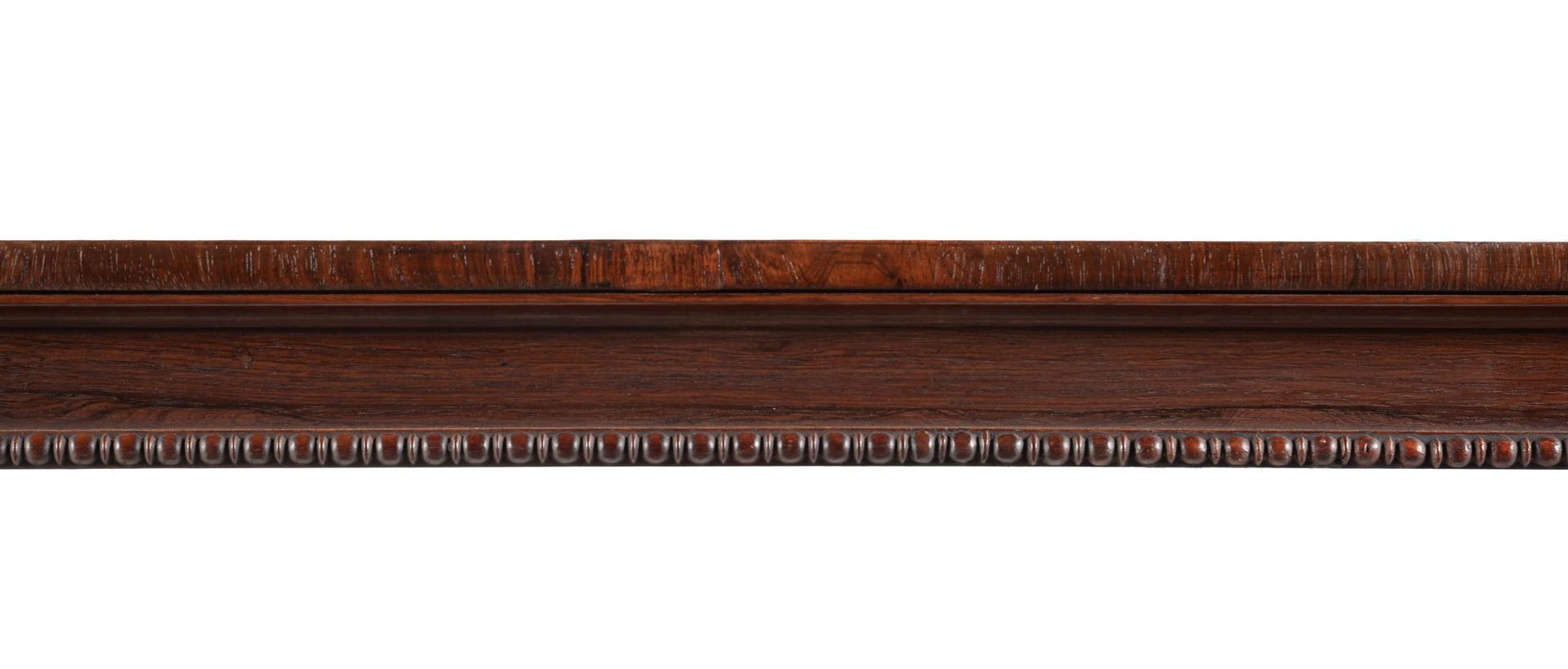Y A REGENCY ROSEWOOD WRITING TABLE, IN THE MANNER OF GEORGE BULLOCK, CIRCA 1815 - Image 4 of 4