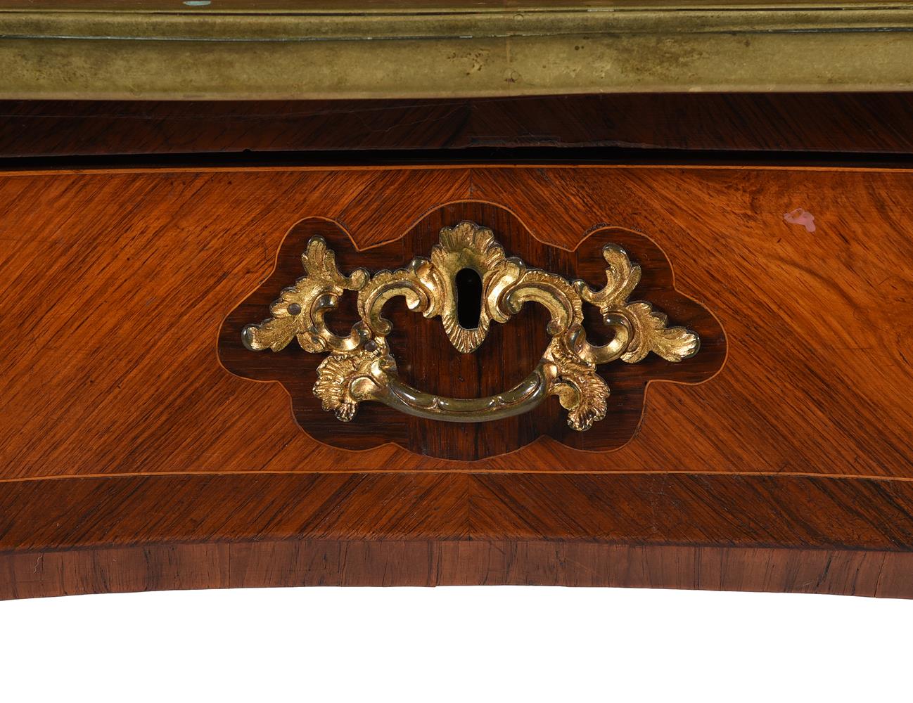 Y A VICTORIAN KINGWOOD, ROSEWOOD AND GILT METAL MOUNTED BUREAU PLAT, SECOND HALF 19TH CENTURY - Image 3 of 12