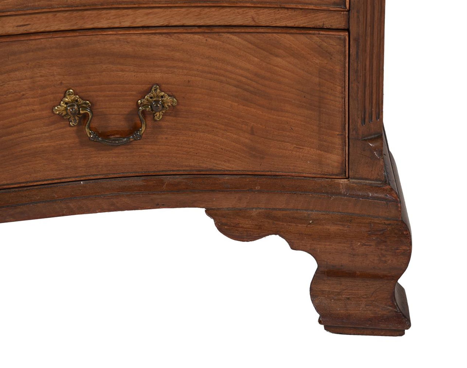 A GEORGE II MAHOGANY SECRETAIRE CHEST, IN THE MANNER OF THOMAS CHIPPENDALE, CIRCA 1770 - Image 5 of 5