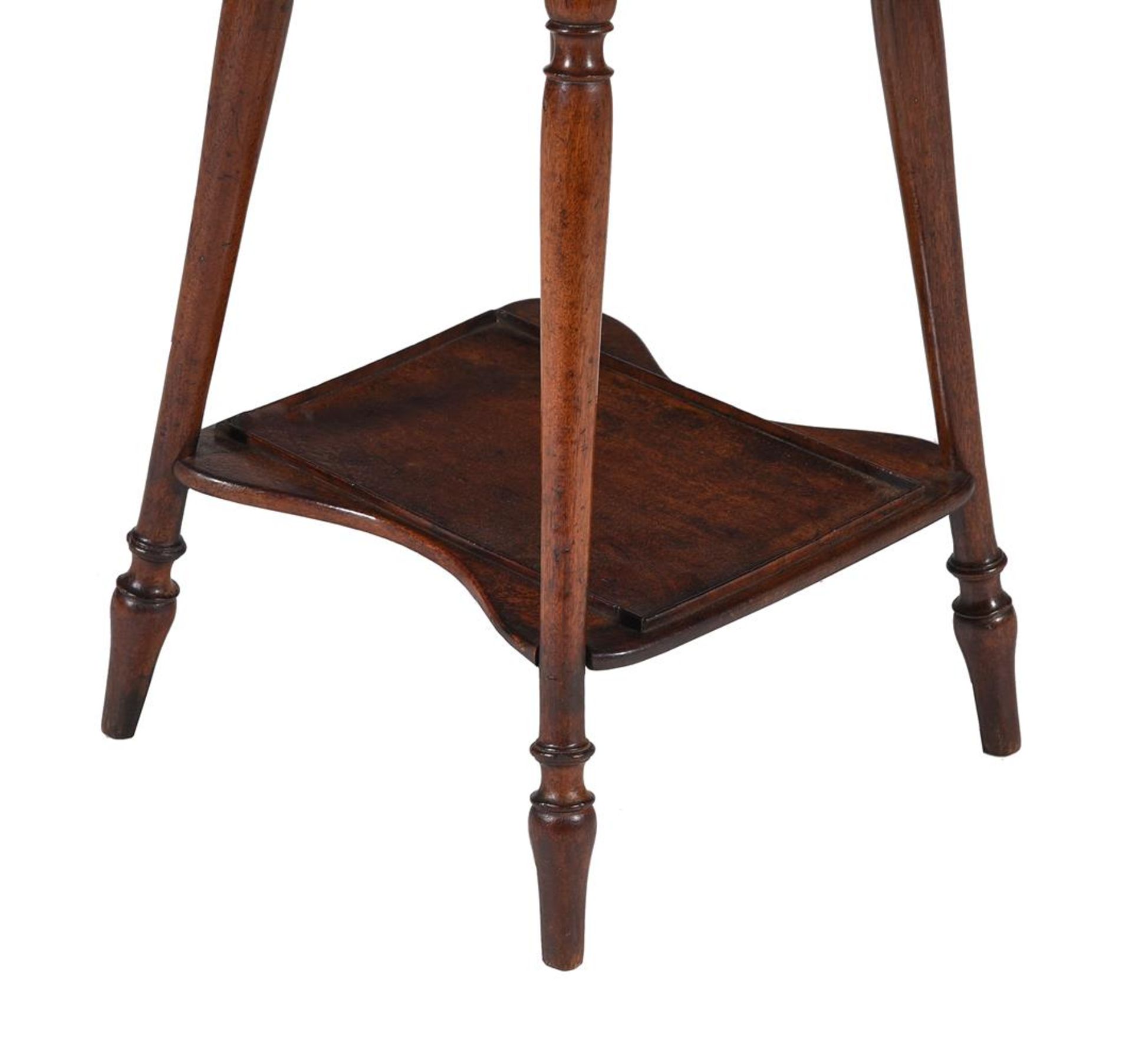 A REGENCY MAHOGANY PLATE STAND, AFTER A DESIGN BY GILLOWS, CIRCA 1815 - Image 3 of 4