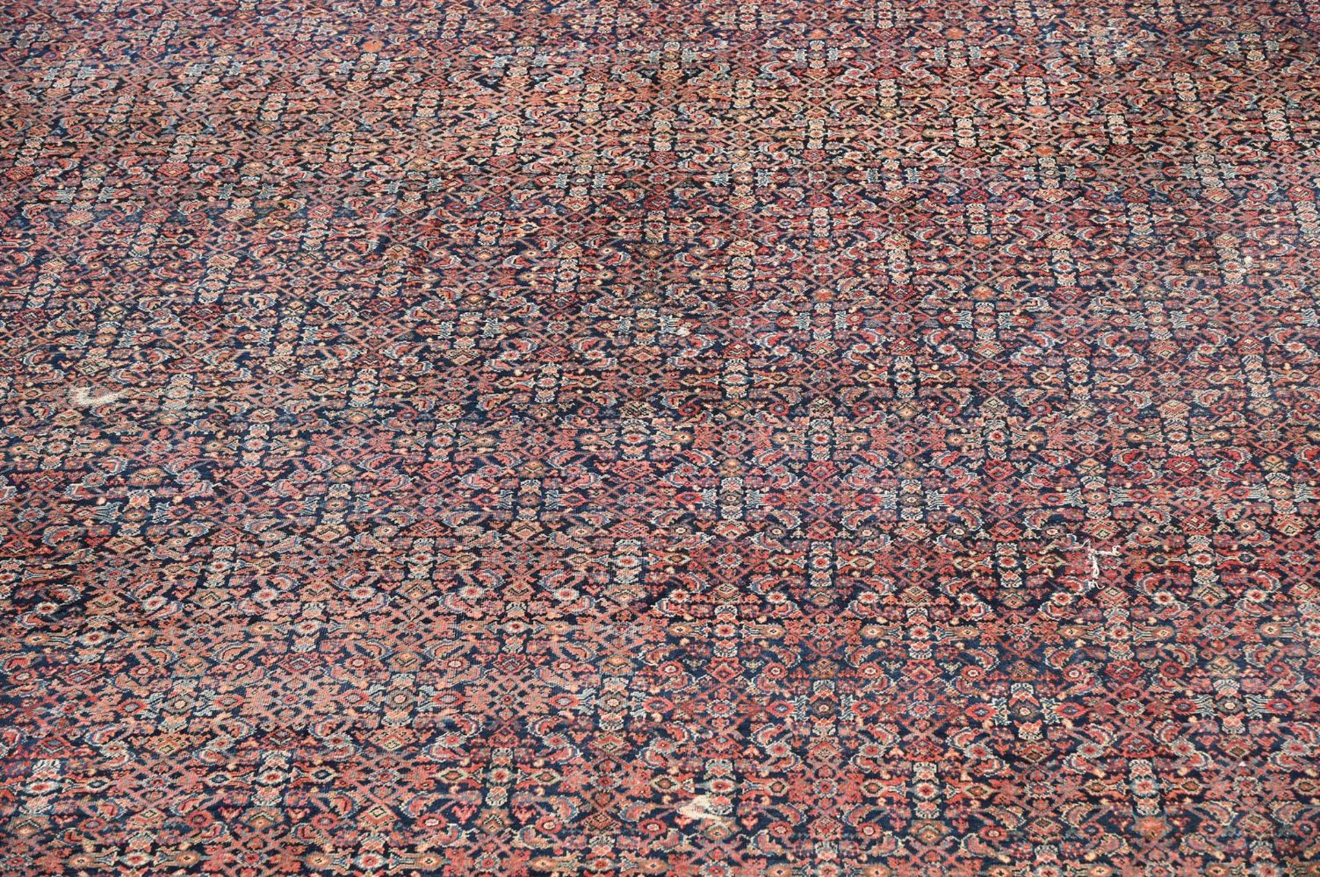 A LARGE FERAGHAN CARPET, WEST PERSIA, LATE 19TH CENTURY, approximately 682 x 580cm - Image 2 of 4