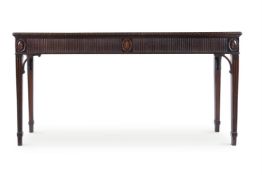 A MAHOGANY SERVING TABLE, IN THE MANNER OF INCE & MAYHEW, LATE 18TH OR EARLY 19TH CENTURY