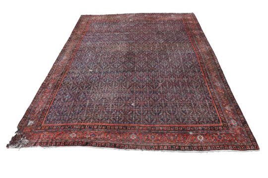 A LARGE FERAGHAN CARPET, WEST PERSIA, LATE 19TH CENTURY, approximately 682 x 580cm