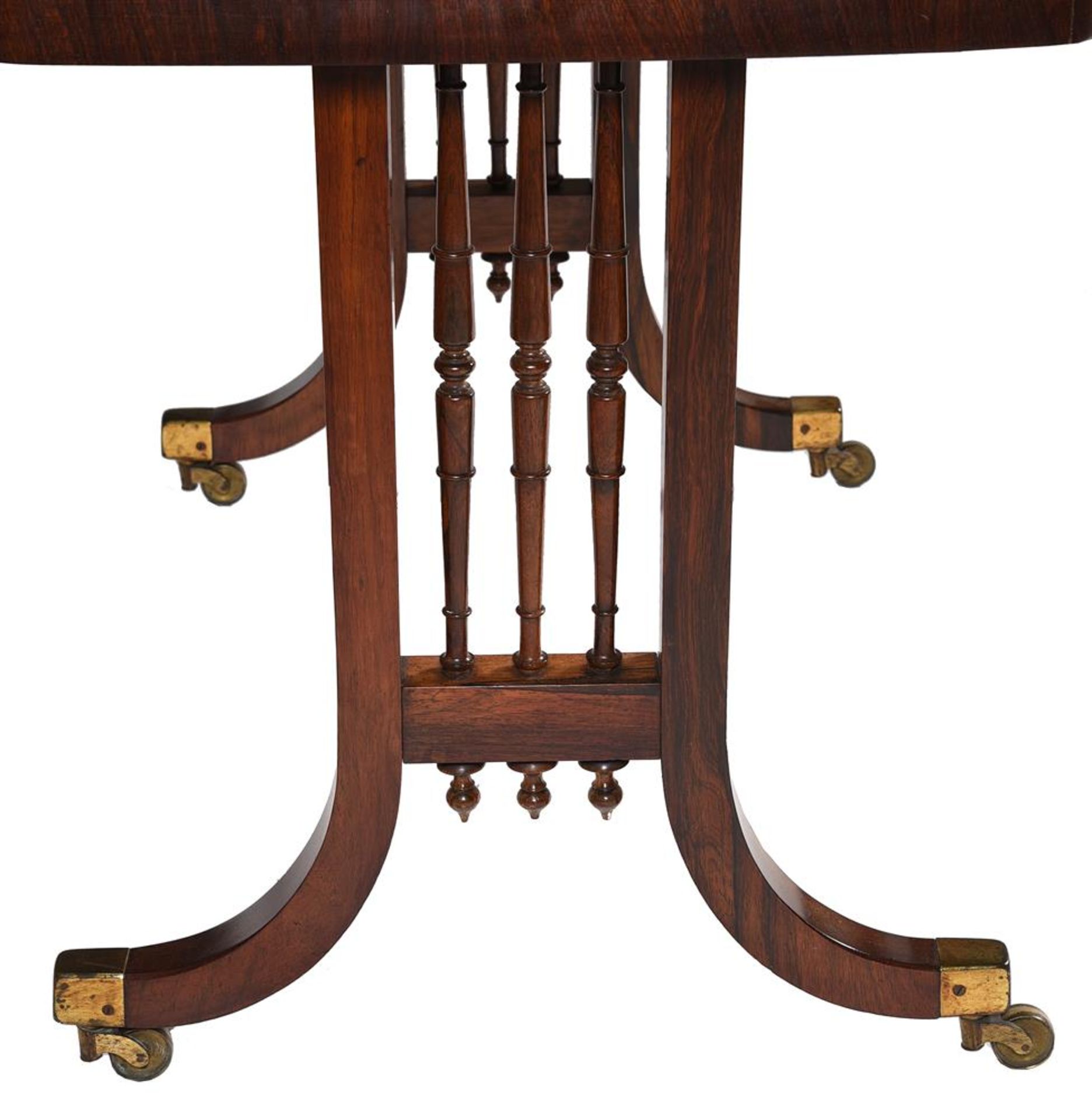 Y A REGENCY ROSEWOOD LIBRARY TABLE, ATTRIBUTED TO GILLOWS, CIRCA 1815 - Image 4 of 4