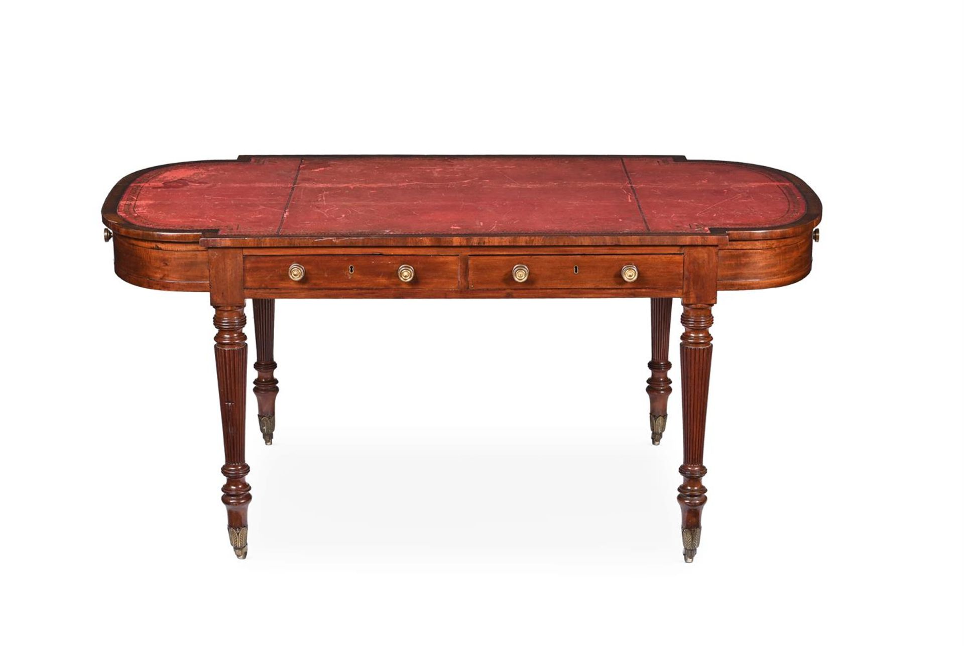 A REGENCY MAHOGANY LIBRARY TABLE, ATTRIBUTED TO GILLOWS, CIRCA 1815 - Image 2 of 2