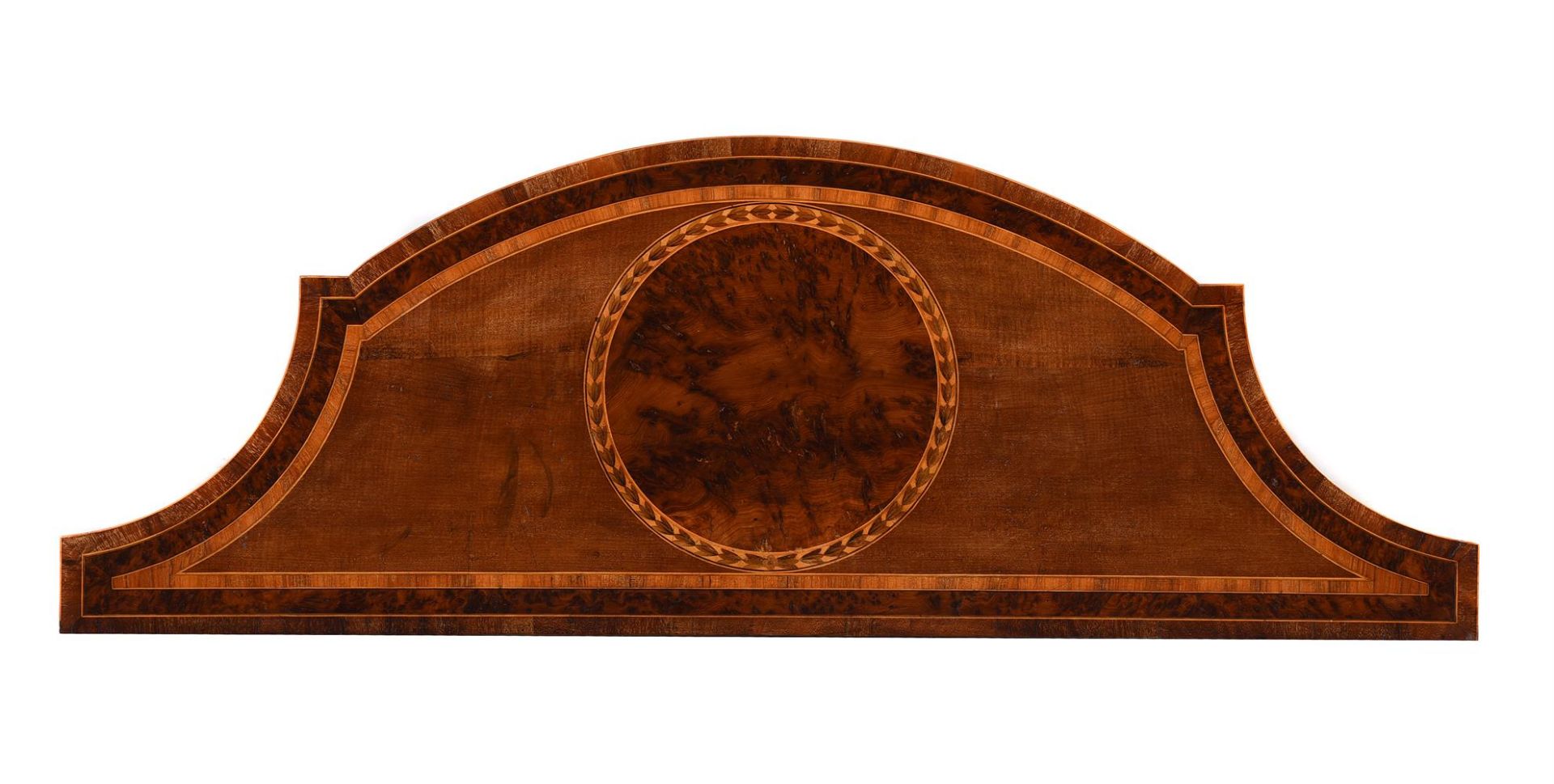 Y A GEORGE III FIDDLEBACK MAHOGANY, BURR YEW, KINGWOOD AND SATINWOOD MARQUETRY COMMODE OR SIDE CABIN - Image 5 of 6