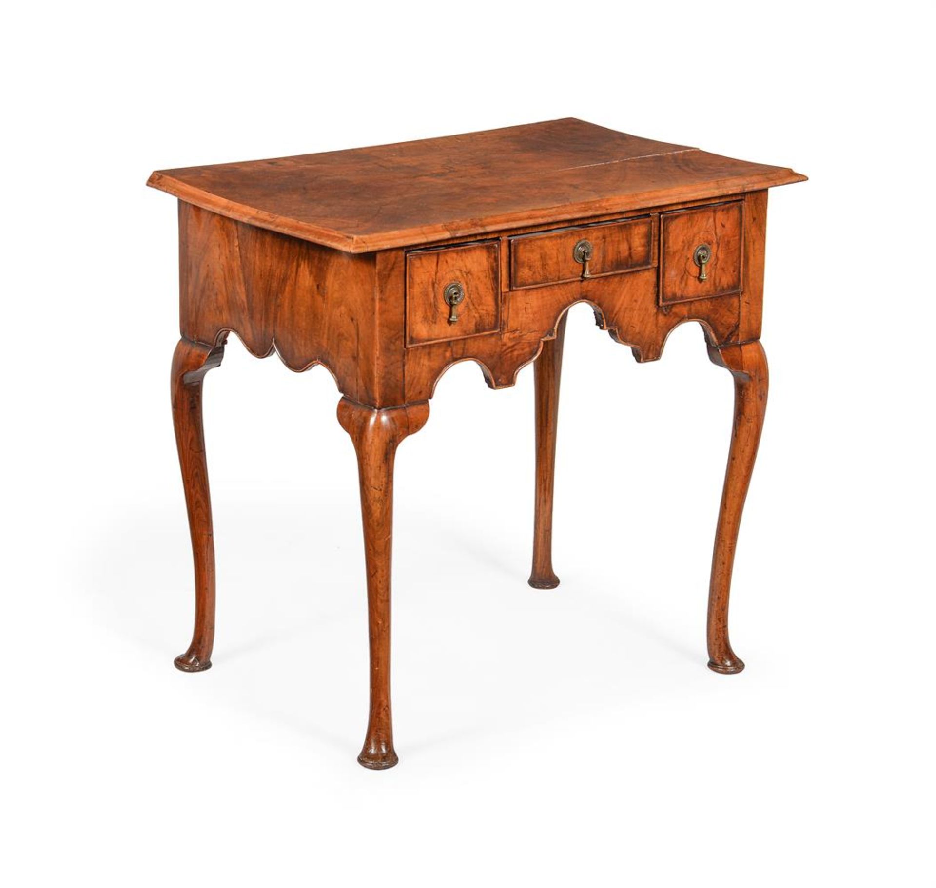 A WALNUT LOWBOY, EARLY 18TH CENTURY AND LATER - Image 5 of 5