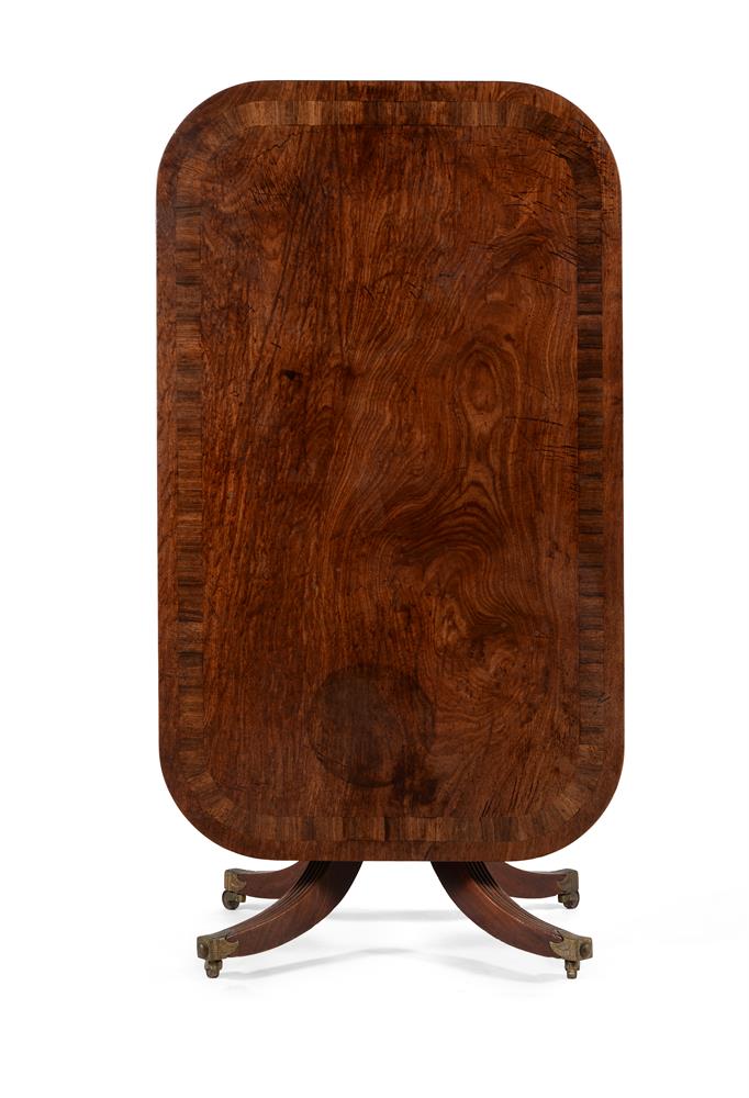 Y A GEORGE IV GONCALO ALVES AND ROSEWOOD DINING OR CENTRE TABLE, CIRCA 1825 - Image 2 of 4