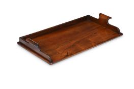 Y A REGENCY ROSEWOOD BOOK TRAY, EARLY 19TH CENTURY